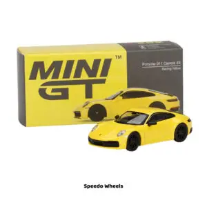 Porsche 911 Carrera 4S Racing Yellow - Mini GT #252