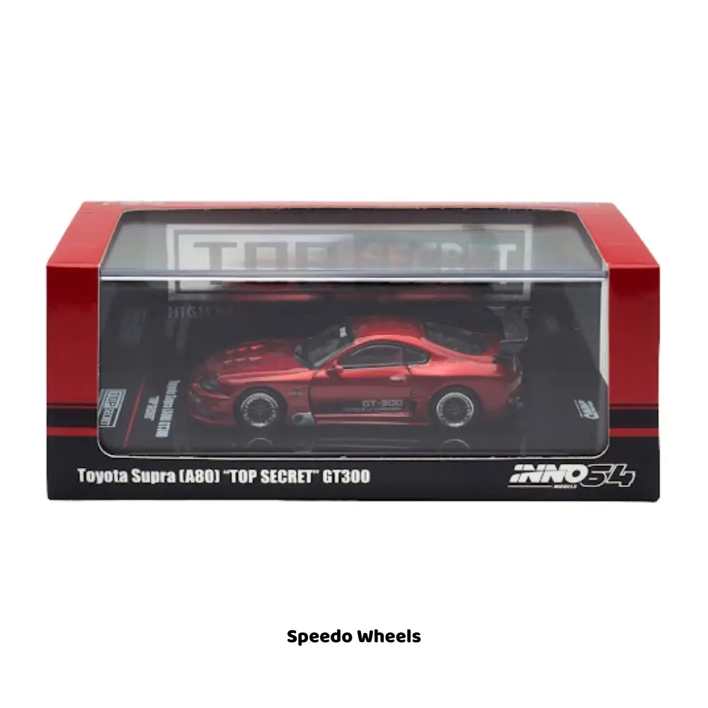 Toyota Supra (A80) "Top Secret" GT300 Red - INNO64