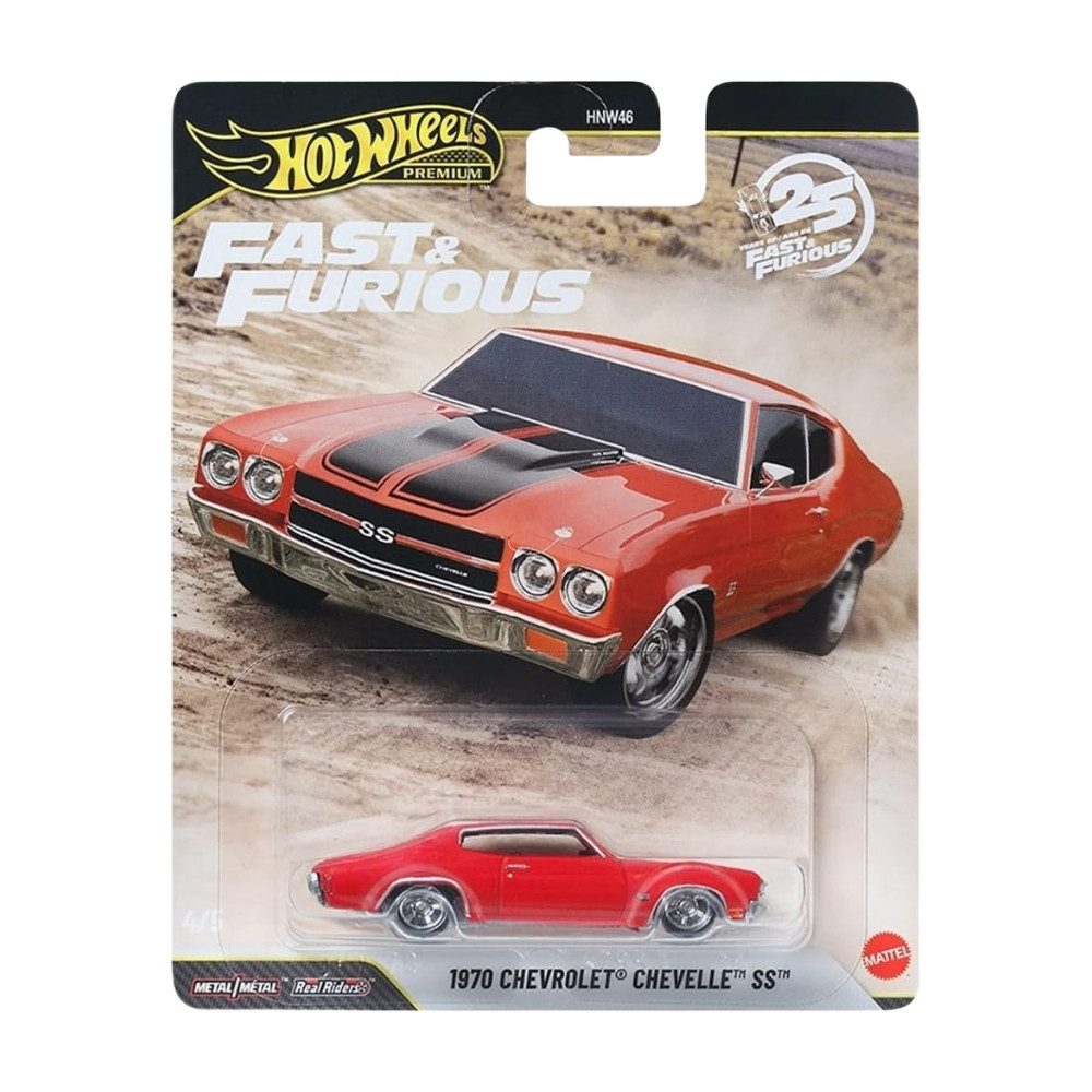 1970 Chevrolet Chevelle SS - Fast And Furious - Hot Wheels Premium