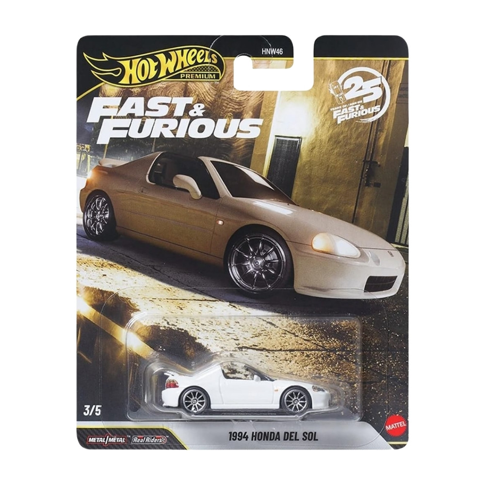 1994 Honda del Sol - Fast And Furious - Hot Wheels Premium