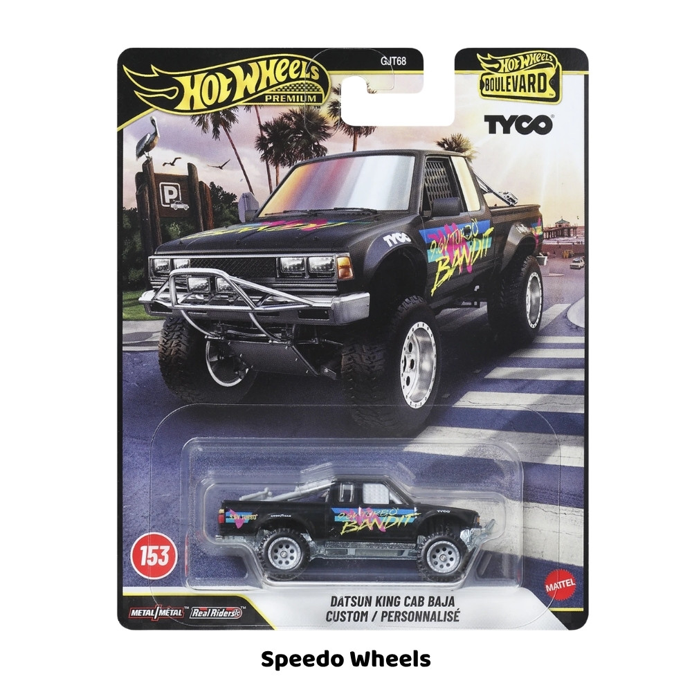 Hot Wheels Premium - Datsun King Cab Baja Tyco Custom