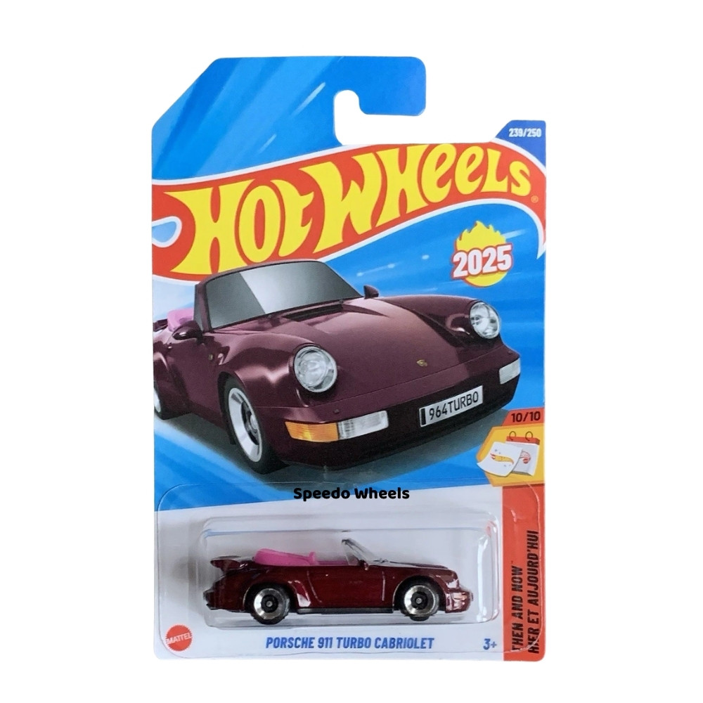 Hot Wheels Mainline - Porsche 911 Turbo Cabriolet