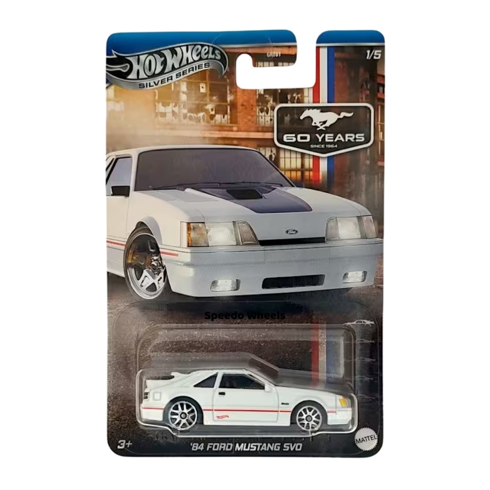 Hot Wheels Silver Series - 84 Ford Mustang SVO