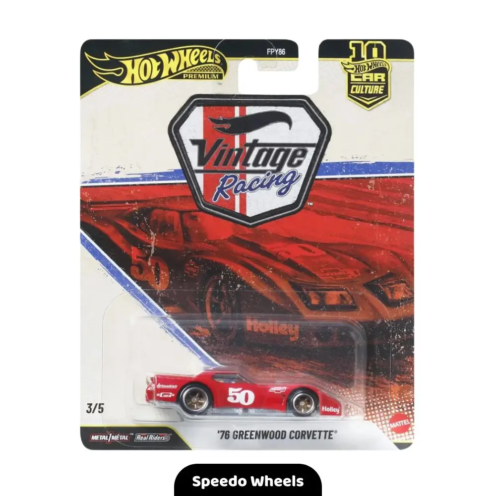 Hot Wheels Premium - Car Culture - 76 Greenwood Corvette