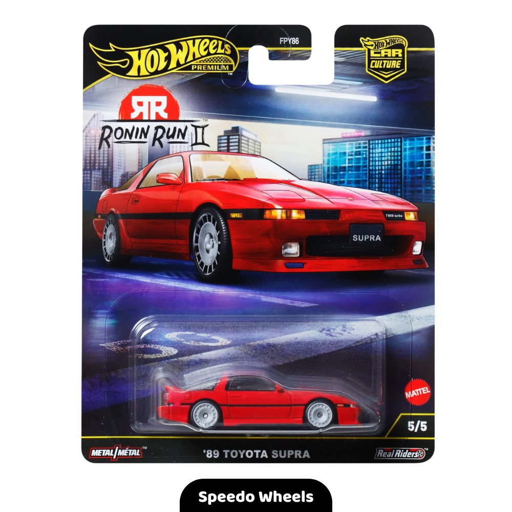 Hot Wheels Premium Ronin Run II - ’89 Toyota Supra