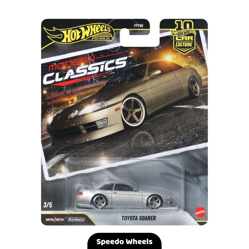 Hot Wheels Premium - Car Culture - Toyota Soarer (Silver)