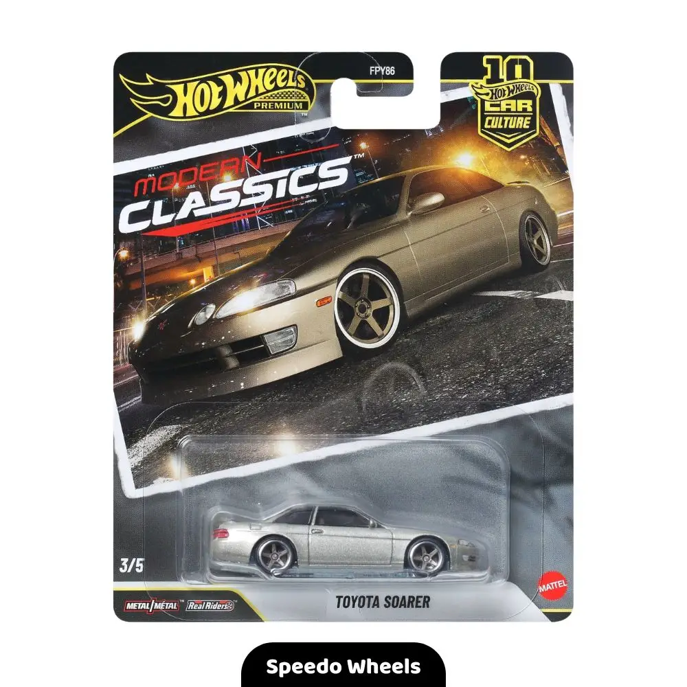 Hot Wheels Premium - Car Culture - Toyota Soarer (Silver)