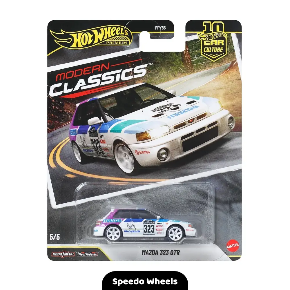 Hot Wheels Premium - Mazda 323 GTR