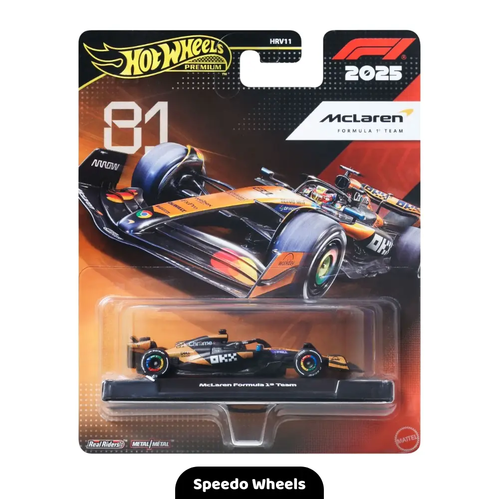Hot Wheels Premium - McLaren 2025 Formula 1® Team #81