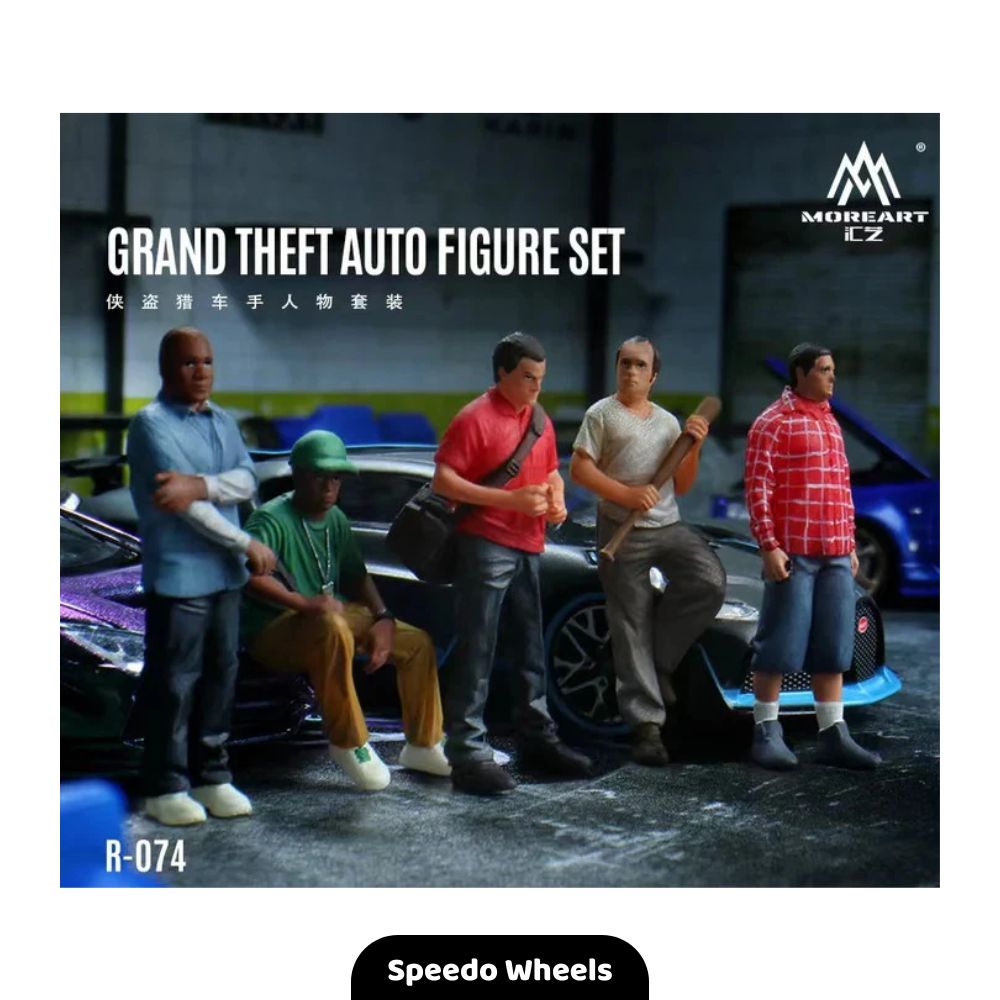 MoreArt 1:64 Grand Theft Auto Character Set
