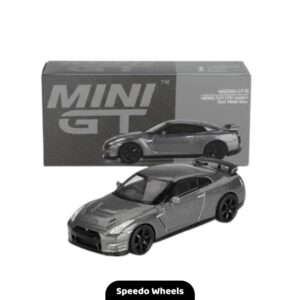 Mini GT - NISSAN GT-R 2013 Dark Metal Gray (NISMO R35 CRS Version) #1089