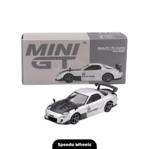 Mini GT - Mazda RX-7 RE-Amemiya Silver Metallic #1106