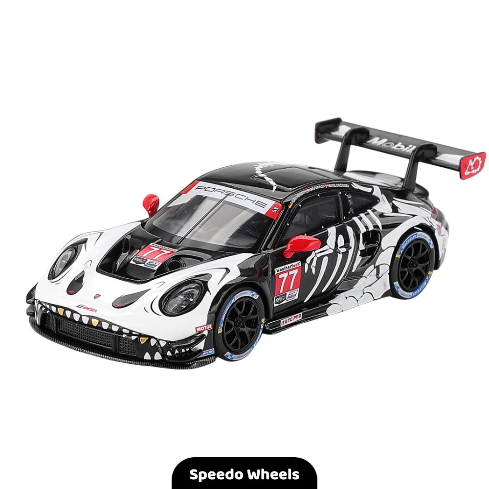 Mini GT - Porsche 911 GT3 R #77 AO Racing 2025 IMSA Petit Le Mans