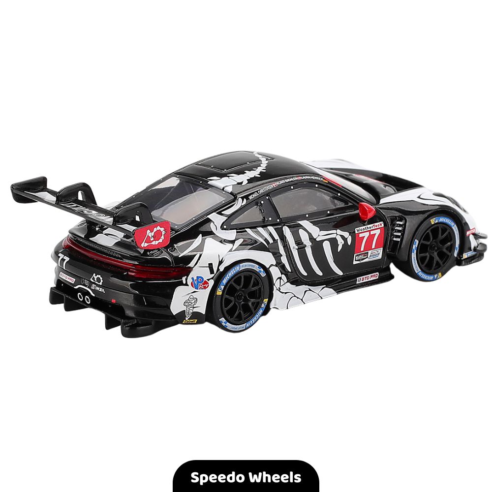 Mini GT - Porsche 911 GT3 R #77 AO Racing 2025 IMSA Petit Le Mans