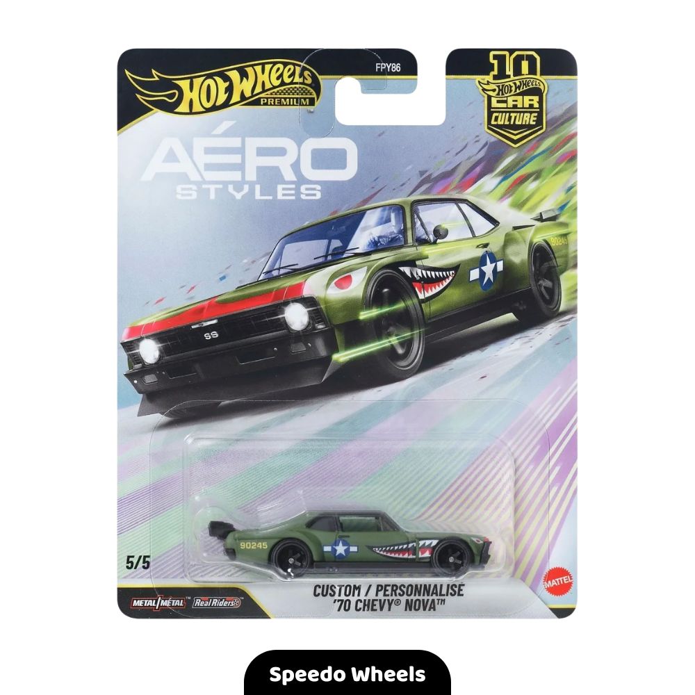 Hot Wheels Premium - Car Culture - Aero Styles Custom '70 Chevy Nova