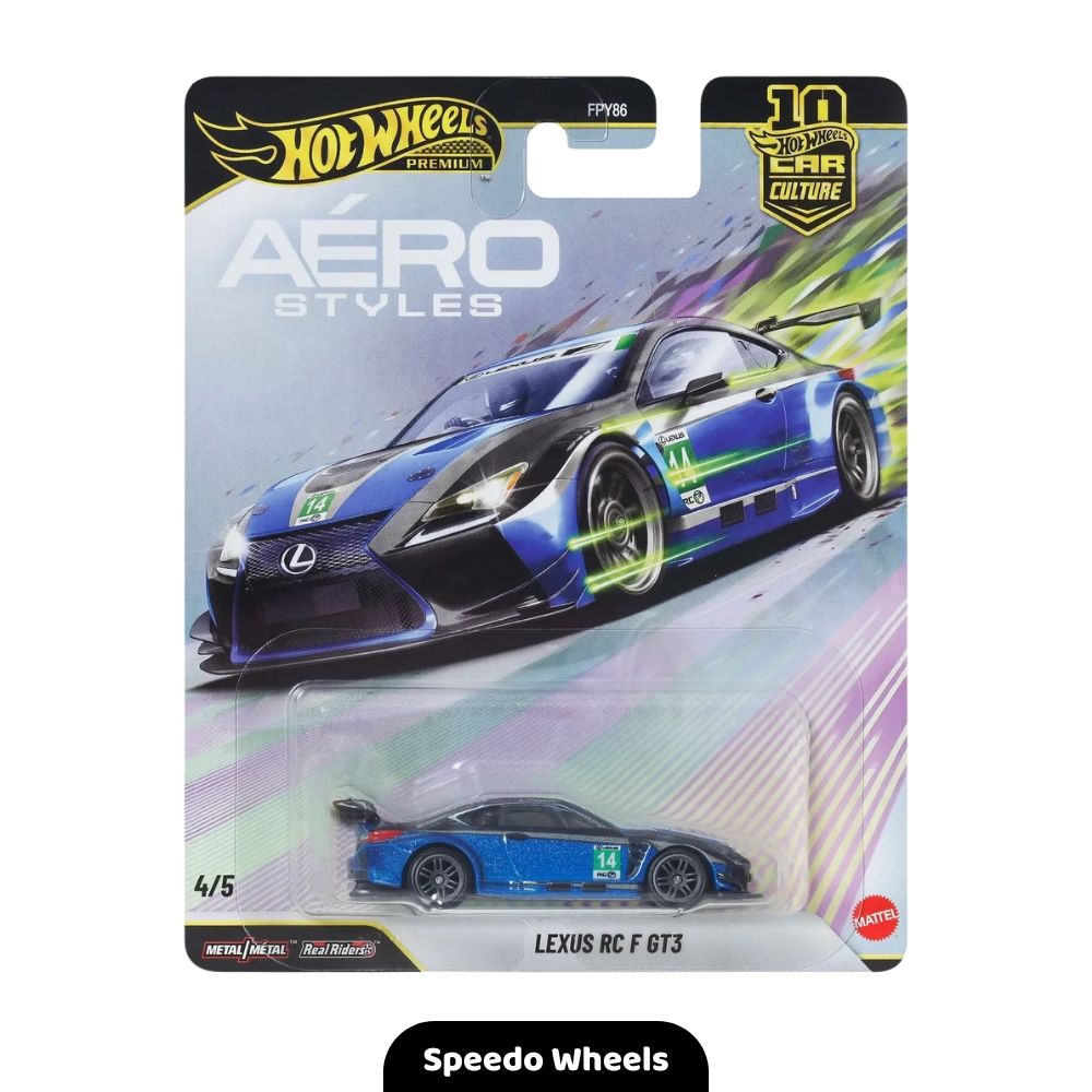 Hot Wheels Premium - Car Culture - Aero Styles - Lexus RC F GT3
