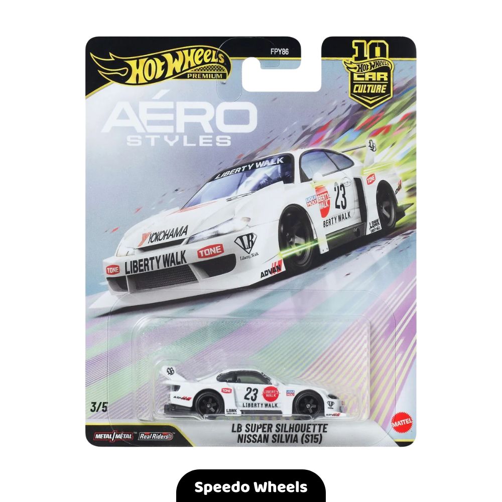 Hot Wheels Premium - Car Culture - Aero Styles - LB Super Silhouette Nissan Silvia (S15)