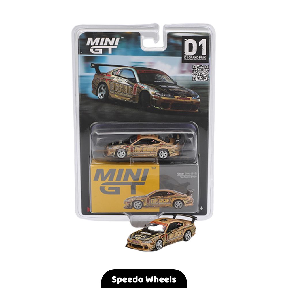 Mini GT - Nissan Silvia (S15) Top Secret D1GP #714