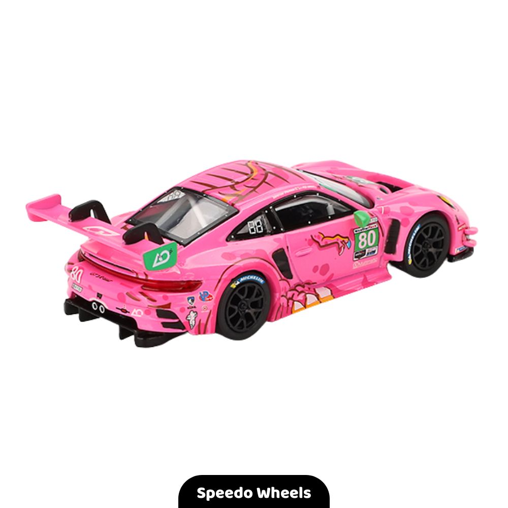 Porsche 911 GT3 R #80 AO Racing 2023 IMSA VIRginia Roxy - Speedo Wheels