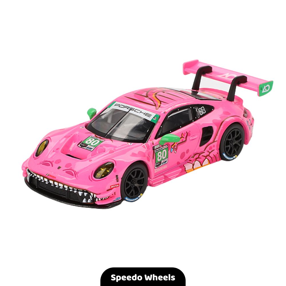 Porsche 911 GT3 R #80 AO Racing 2023 IMSA VIRginia Roxy - Speedo Wheels