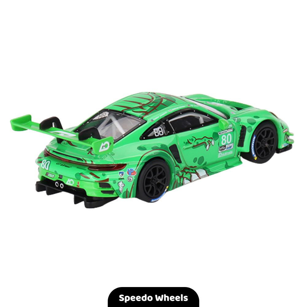 Porsche 911 GT3 R #80 GTD AO Racing 2023 IMSA Sebring 12 Hrs - Speedo Wheels