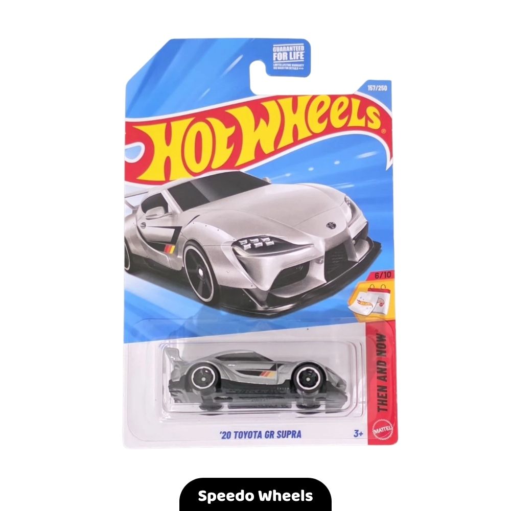 Hot Wheels Mainline – 20 Toyota GR Supra (Silver)
