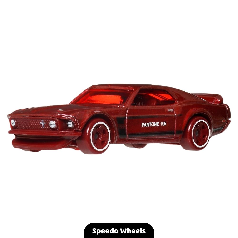 Hot Wheels Silver Series Pantone - 69 Ford Mustang Boss 302