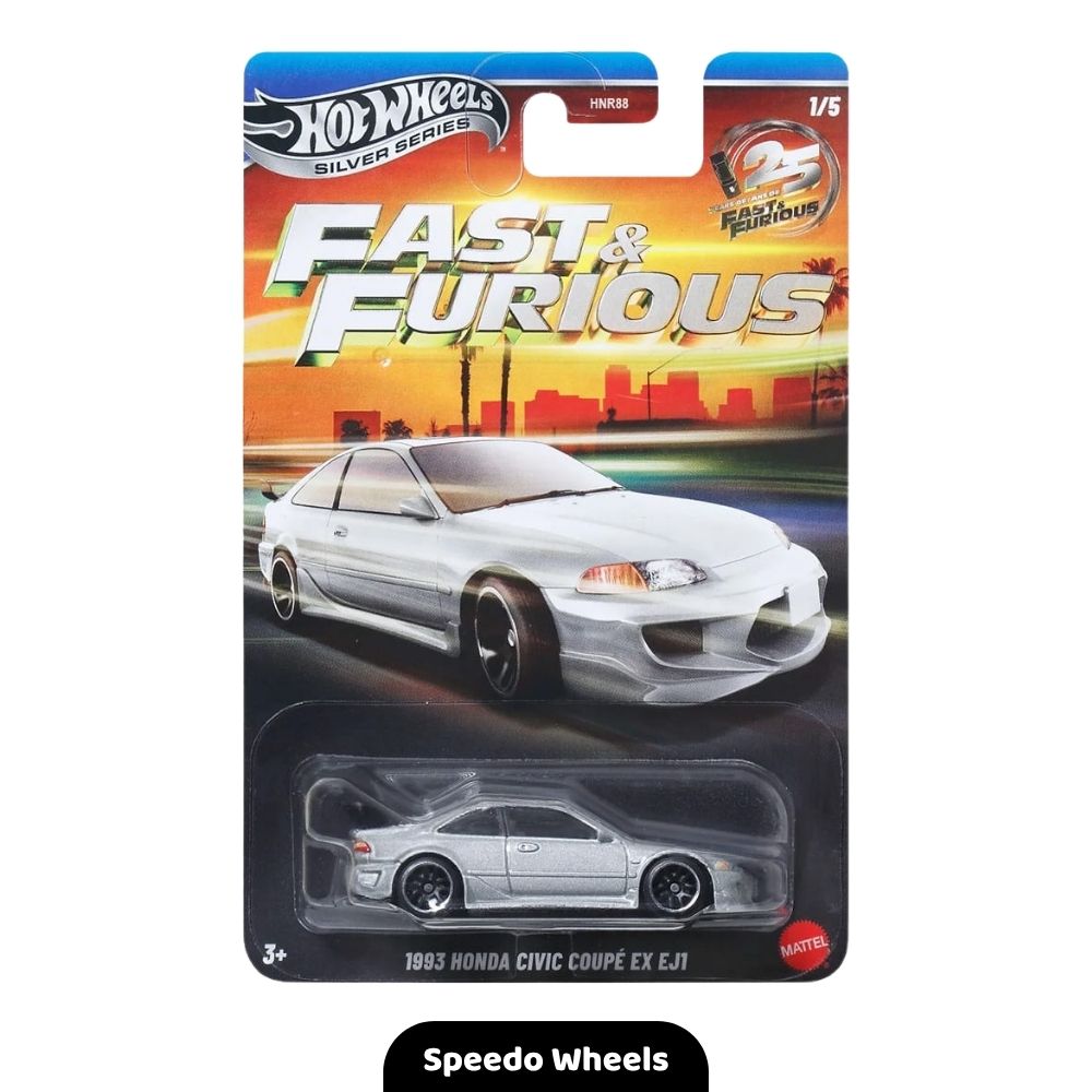 Hot Wheels Sliver Series - 1993 Honda Civic Coupe EX EJ1