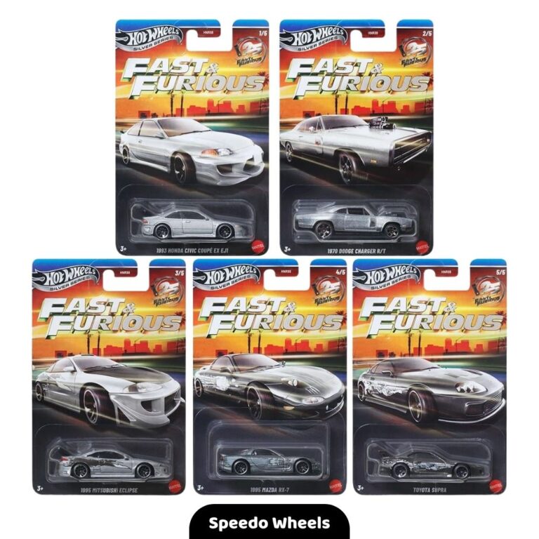 Peedometer Fast Hot Wheels Sliver Series - Fast & Furious Themed Mix 2026 Set - Speedo ...
