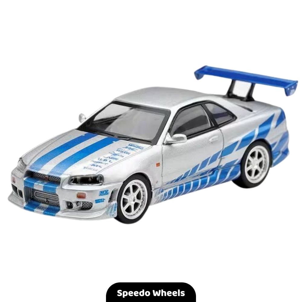 Nissan Skyline GT-R C-West "2 Fast 2 Furious" Brian O'Conner – Mini GT #1252