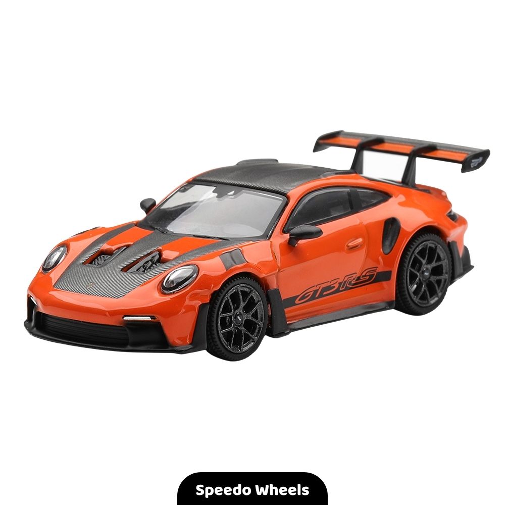 Porsche 911 (992) GT3 RS Weissach Package Gulf Orange – Mini GT #1304