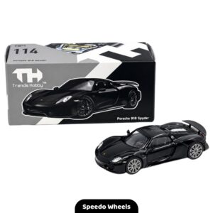 Trends Hobby 1:64 Porsche 918 Spyder – Black – Limited Edition